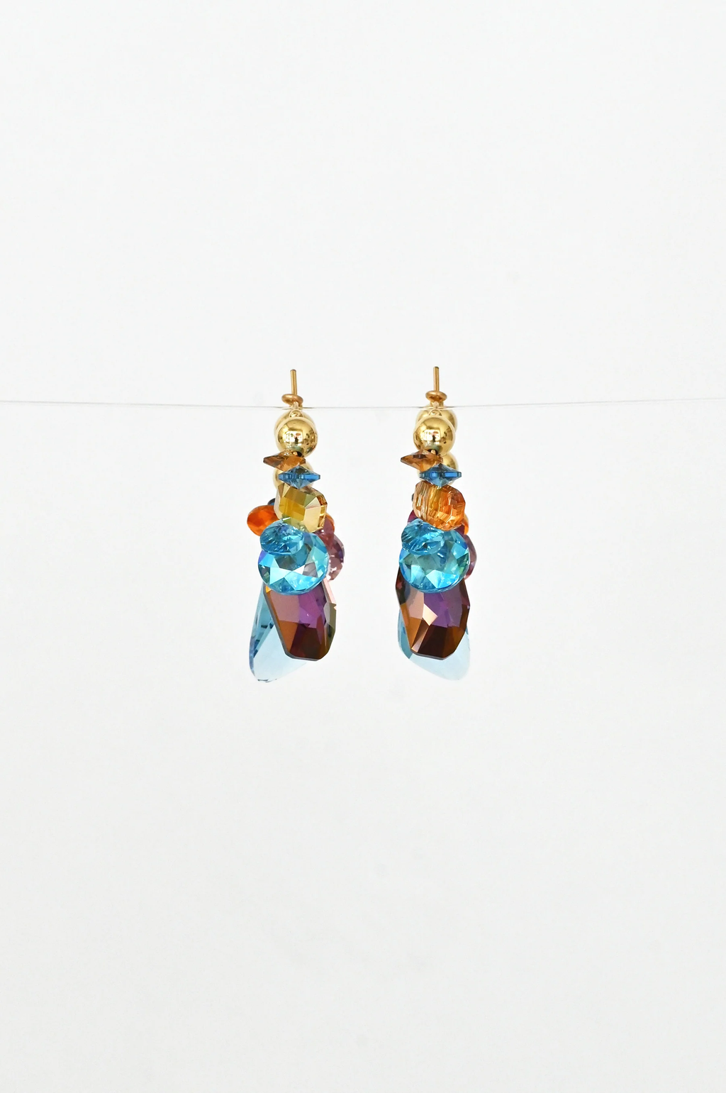 Abacus Row Primrose Earrings - No. 1