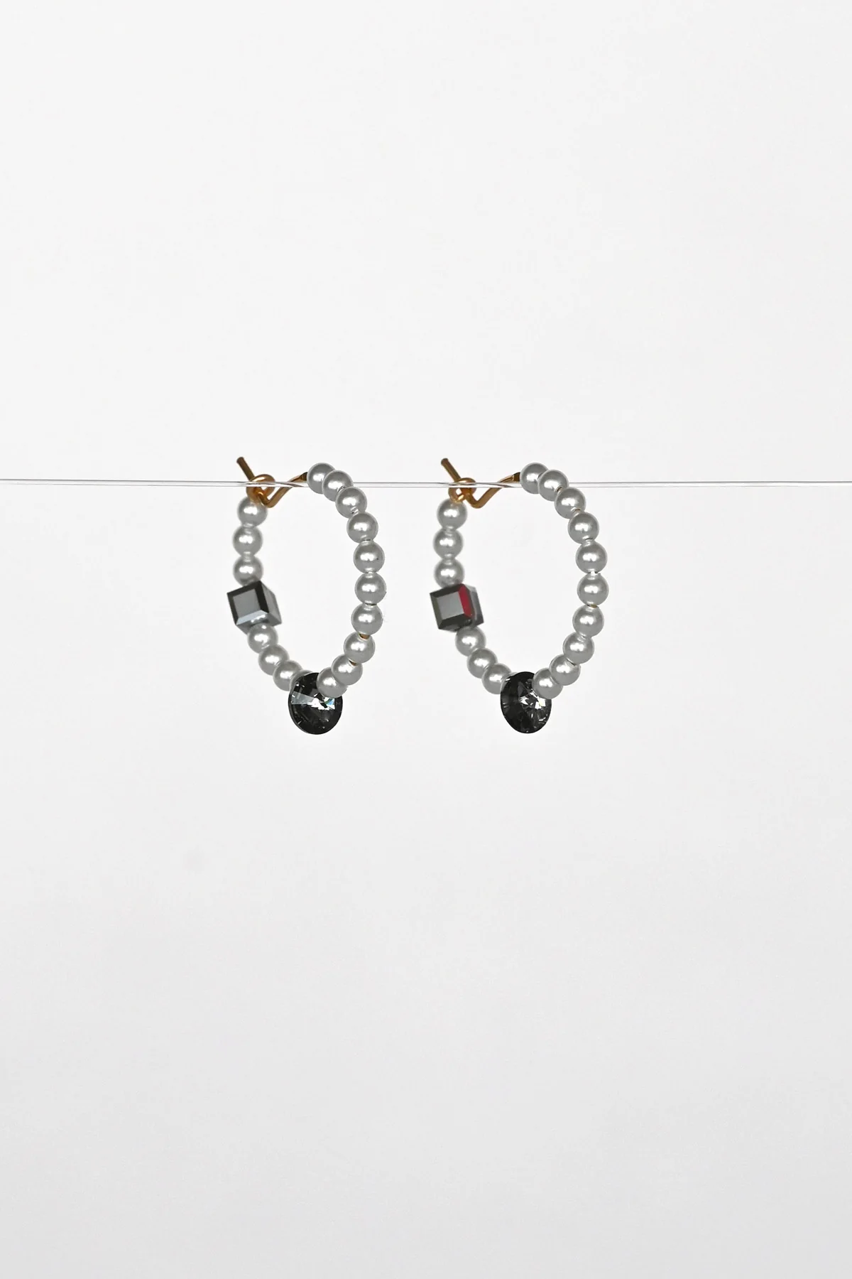 Abacus Row Confetti Earrings - Moonstruck