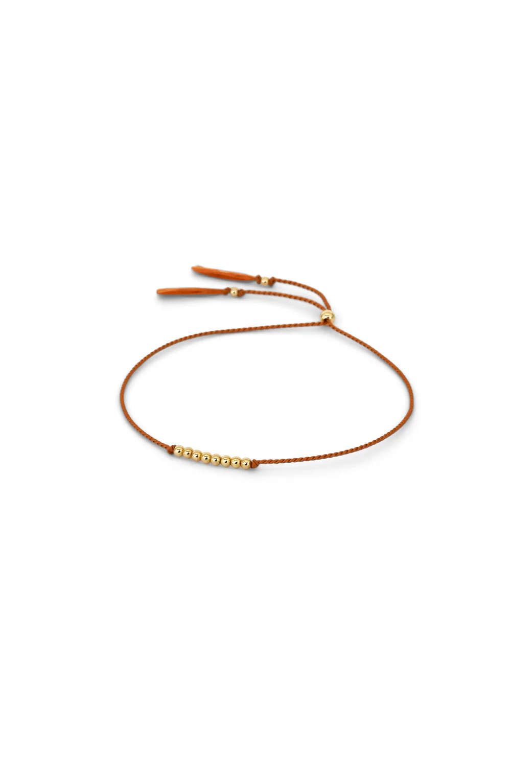 Abacus Row Friendship Bracelet - No. 3 - Clay