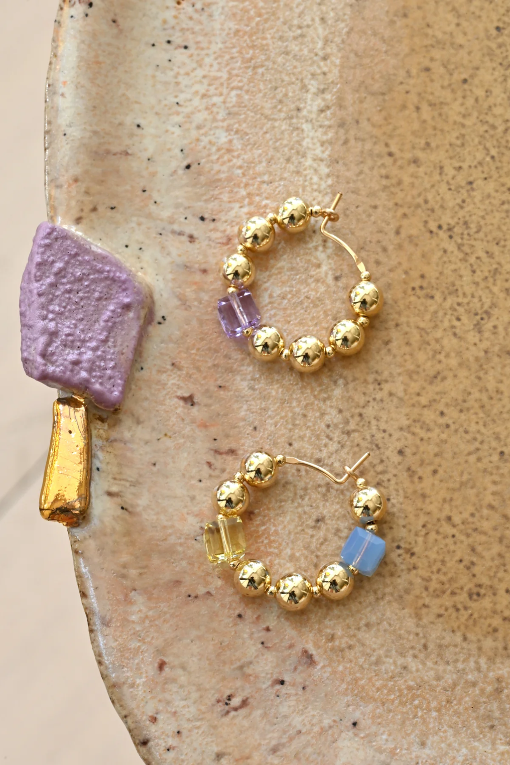Abacus Row Daisy Earrings - No. 2 / Small