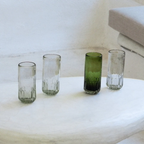 MAAKO Cactus Highball Glass - Set of Two | Olive