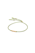 Abacus Row Friendship Bracelet - No. 3 / Pear