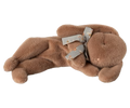 Maileg - Sleeping Bunny Plush, Small | Soft Brown