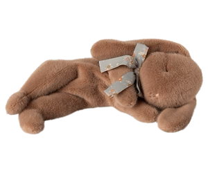 Maileg - Sleeping Bunny Plush, Small | Soft Brown
