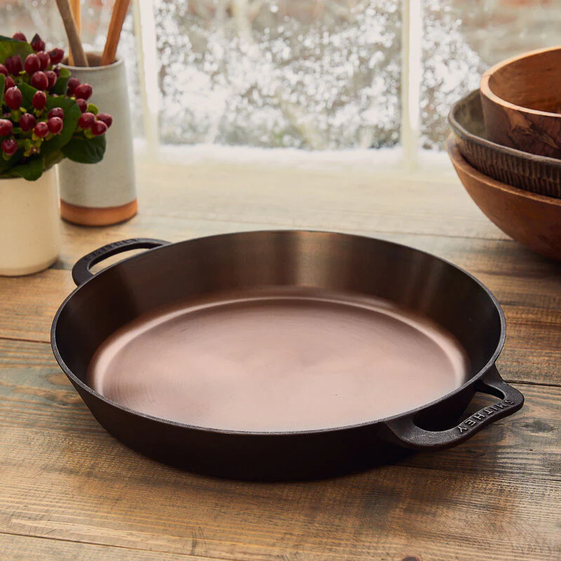 Smithey Ironware Company - No. 14 Dual Handle Cast Iron Skillet