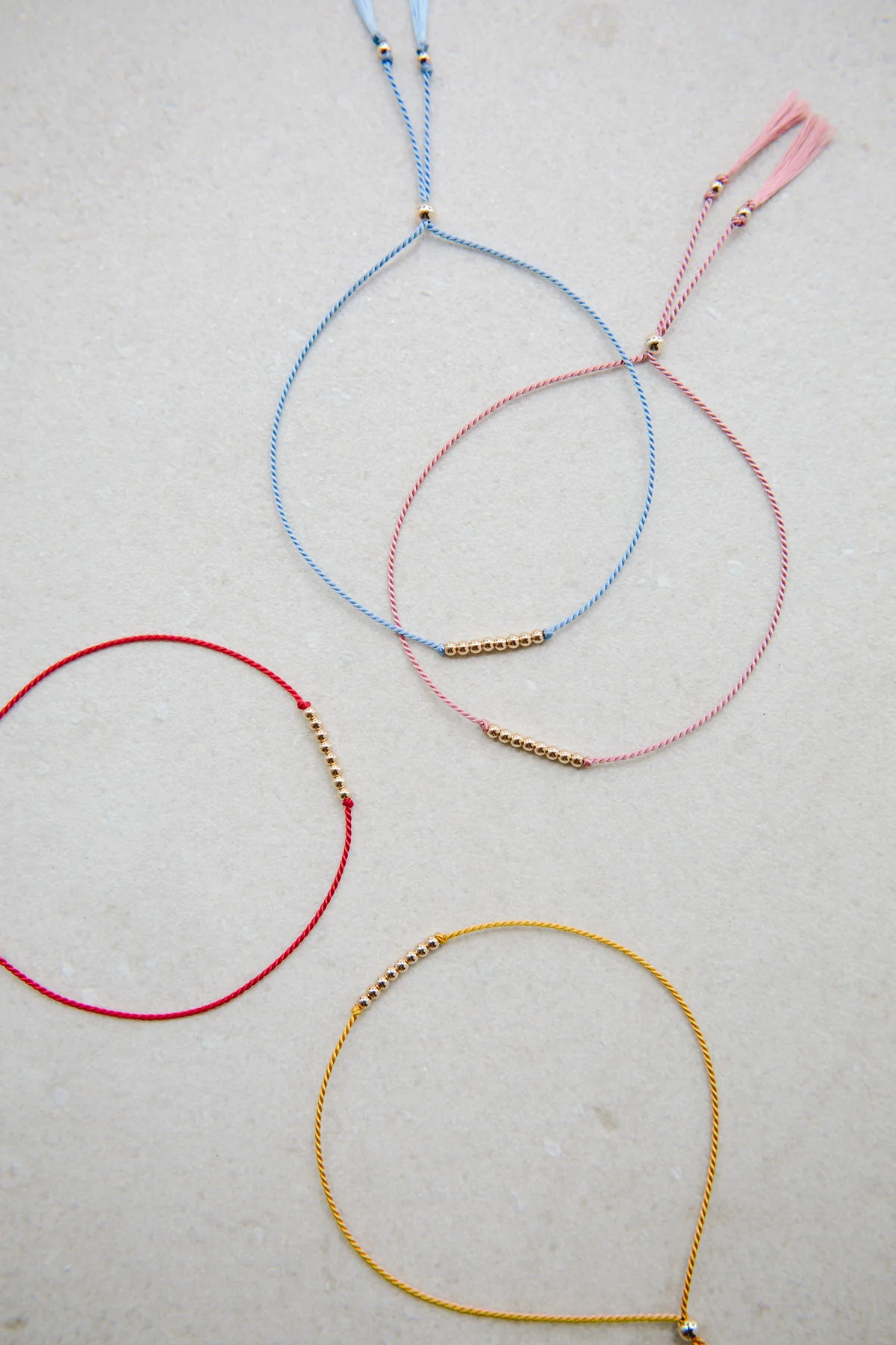 Abacus Row Friendship Bracelet - No. 3 / Emerald