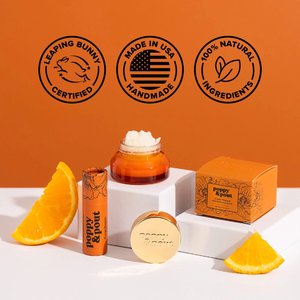 Poppy & Pout Lip Balm - Orange Blossom