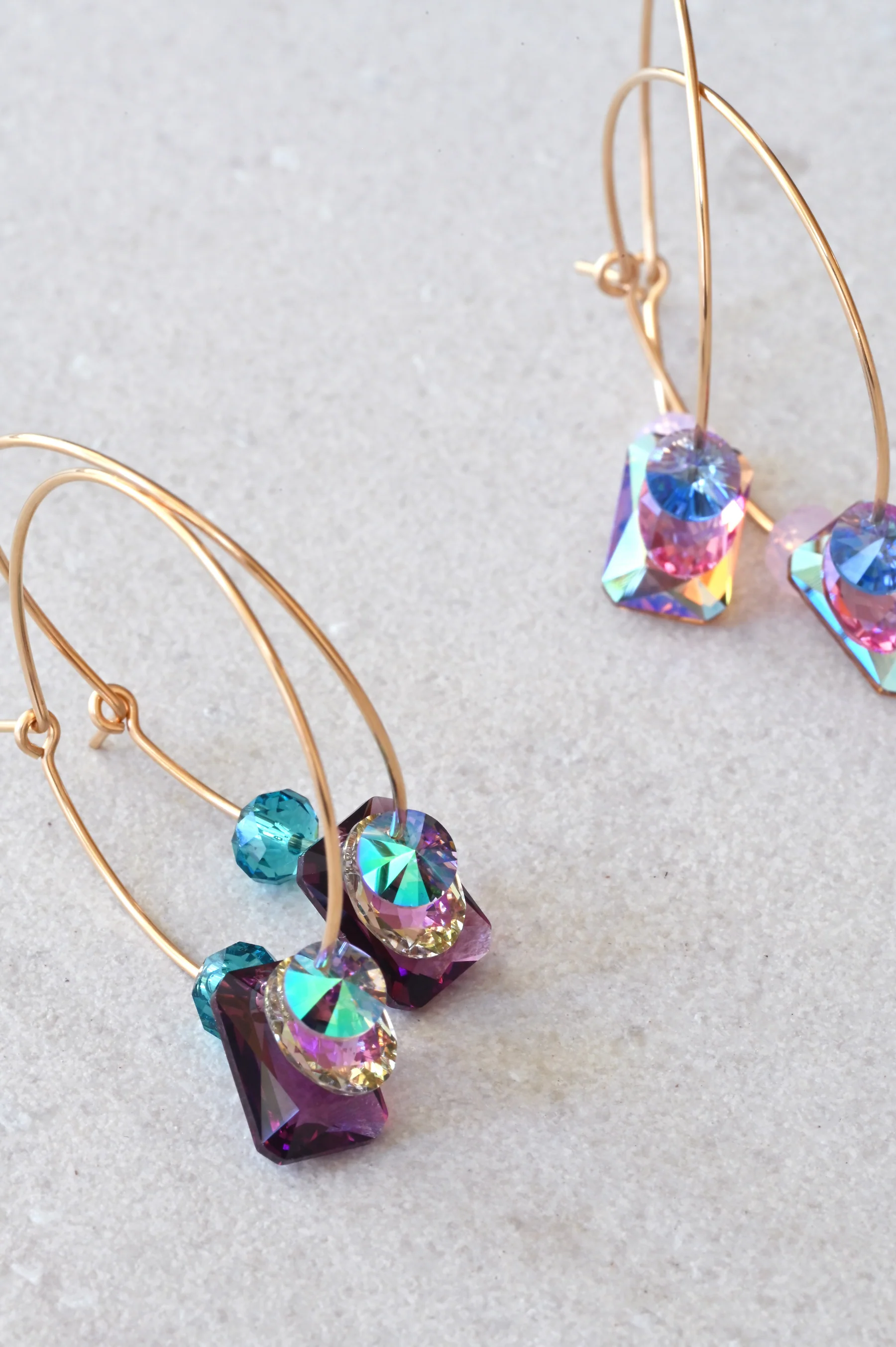 Abacus Row Wild Sweet Pea Earrings - No. 2