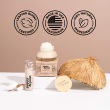 Load image into Gallery viewer, Poppy &amp; Pout Lip Balm - Island Coconut
