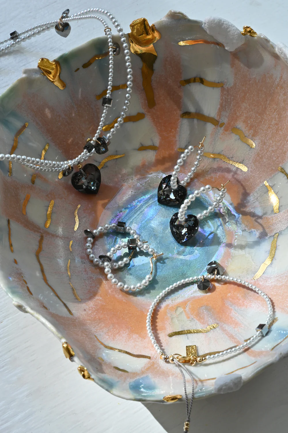 Abacus Row Confetti Earrings - Moonstruck