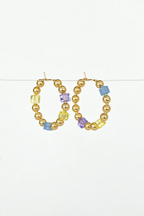 Abacus Row Daisy Chain Earrings - No. 2 / Large
