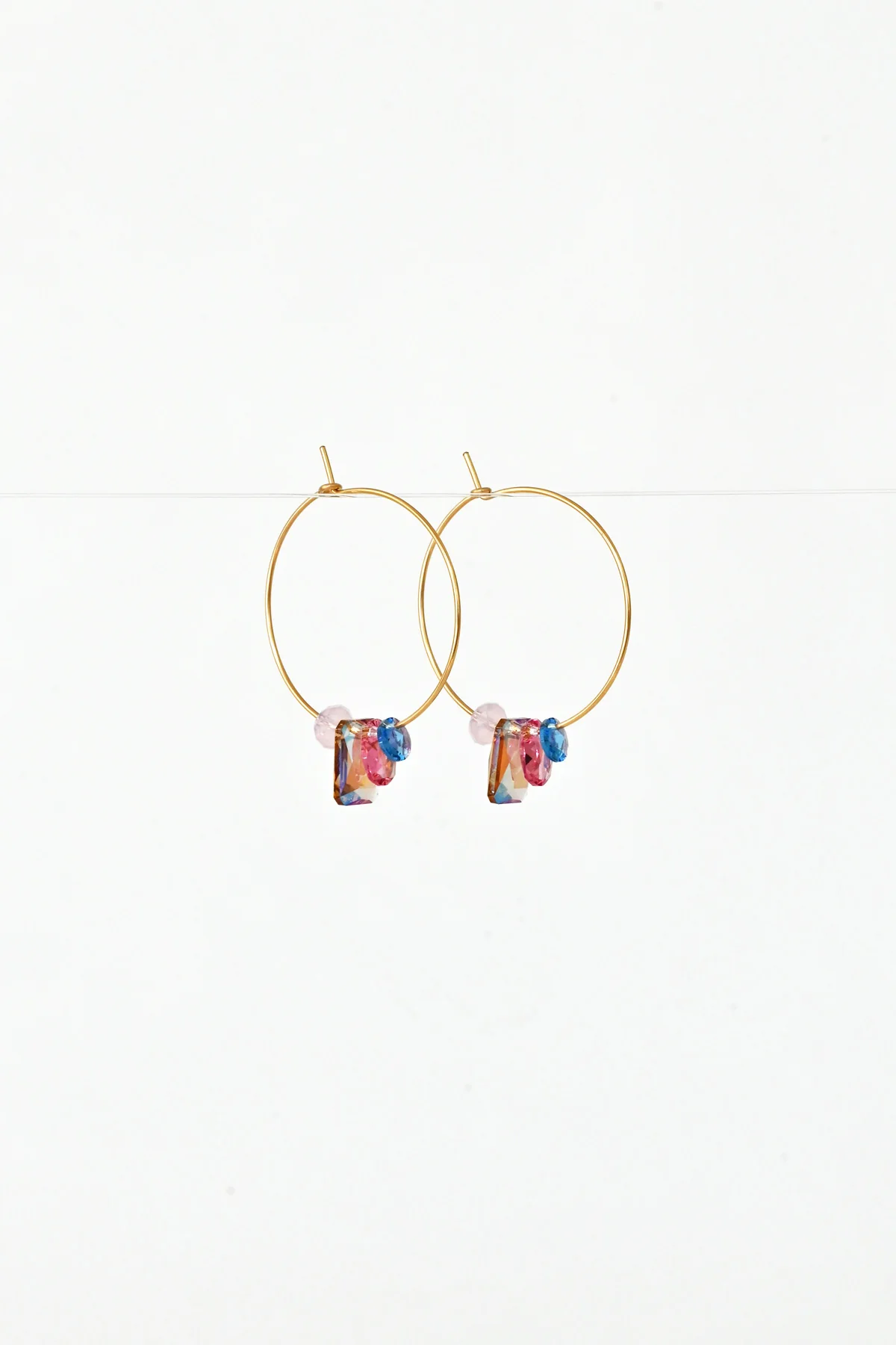 Abacus Row Wild Sweet Pea Earrings - No. 1