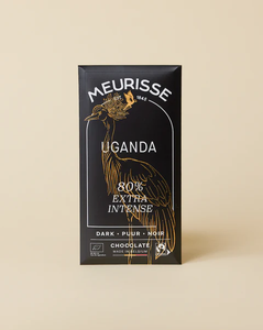 Meurisse Chocolate Tablet | Uganda Extra Intense Dark Chocolate 80%