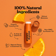 Load image into Gallery viewer, Poppy &amp; Pout Lip Balm - Orange Blossom
