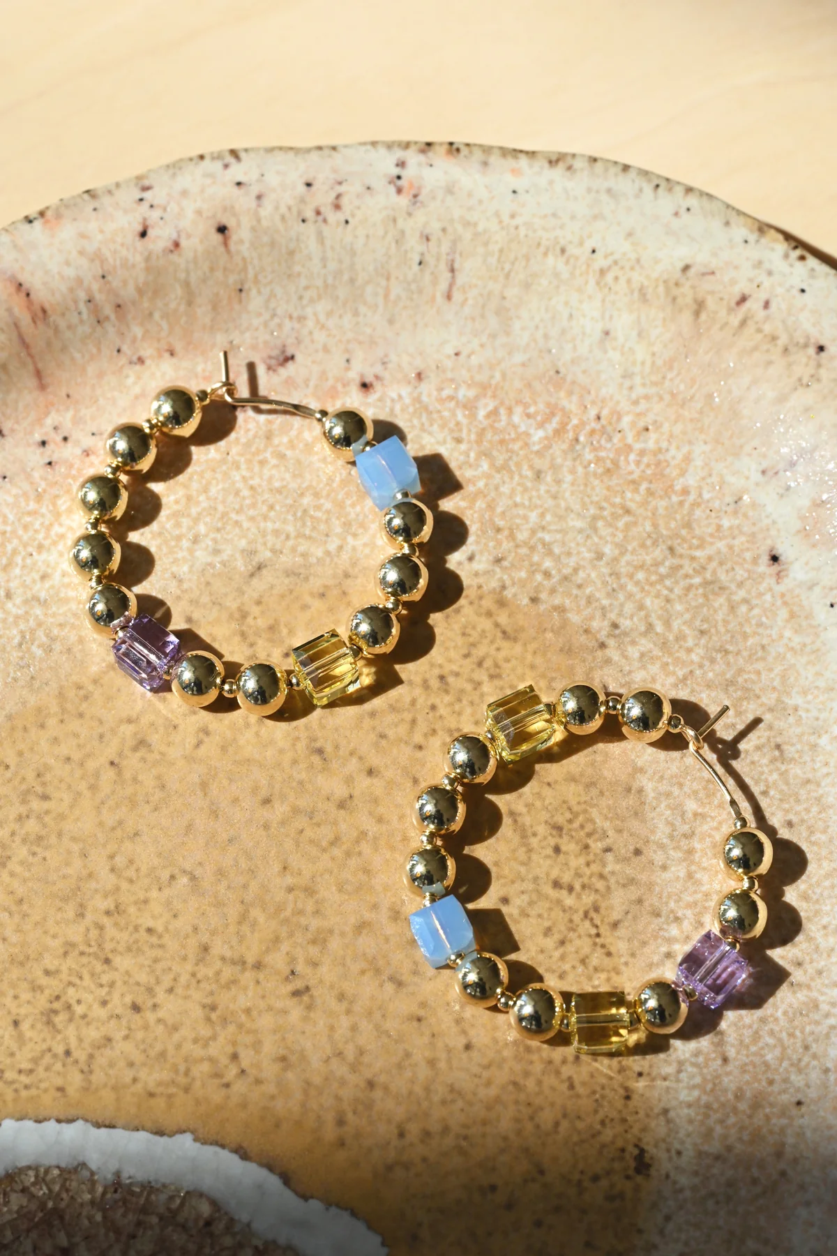 Abacus Row Daisy Chain Earrings - No. 2 / Large