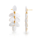 Capucine De Wulf Mermaid Garden Vine Drop Earrings