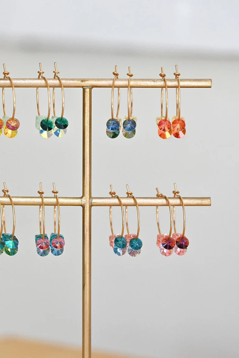 Abacus Row Linaria Earrings - No.4