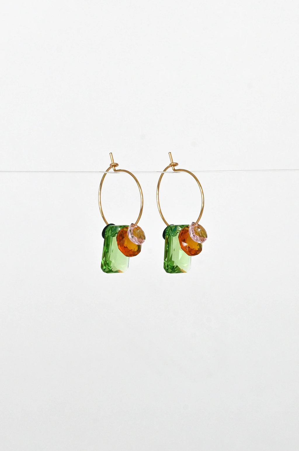Abacus Row Sweet Pea Earrings - No. 33