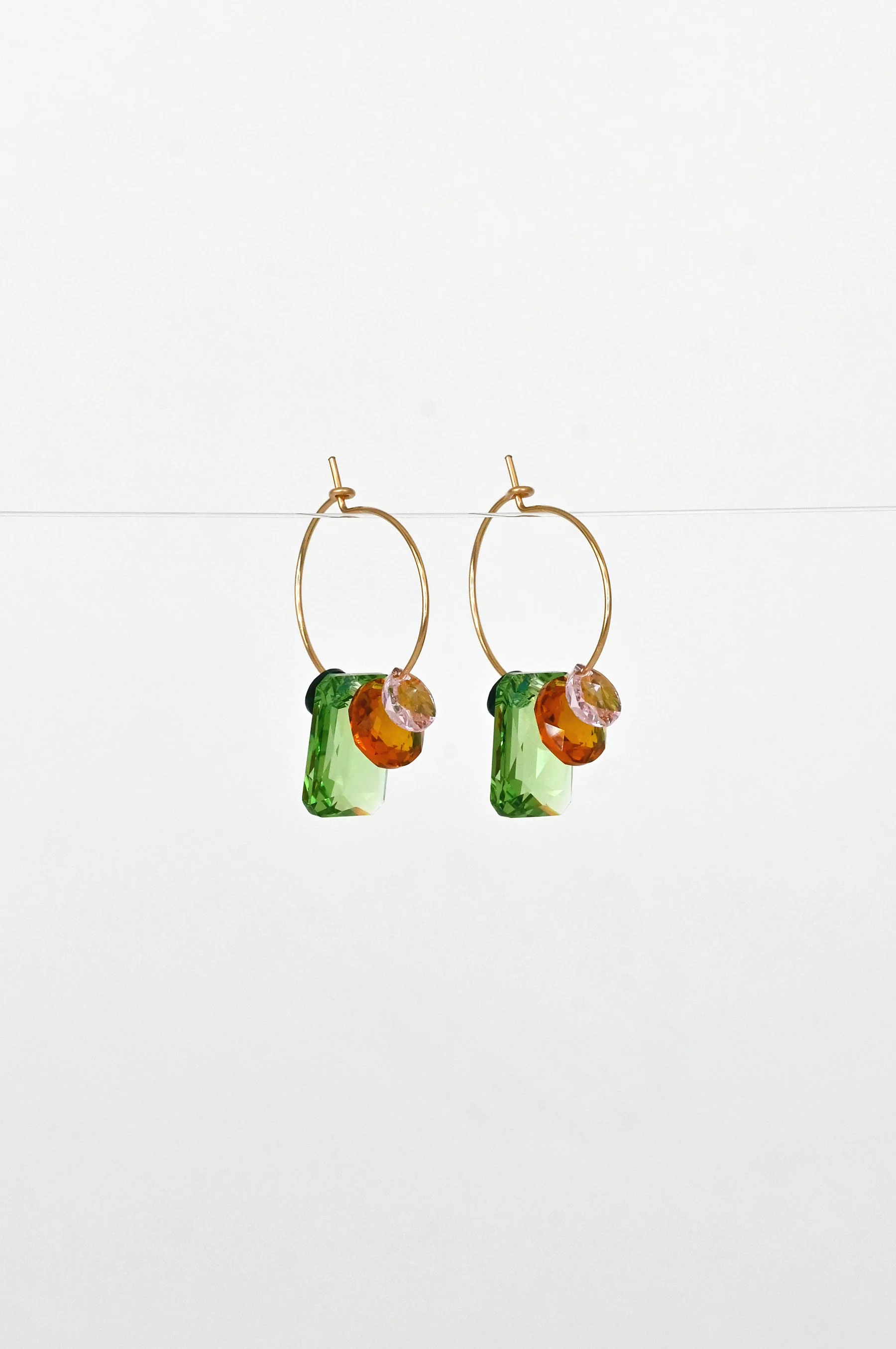 Abacus Row Sweet Pea Earrings - No. 33