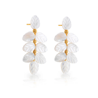 Capucine De Wulf Mermaid Garden Vine Drop Earrings