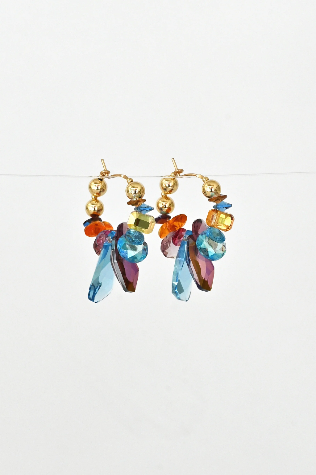 Abacus Row Primrose Earrings - No. 1