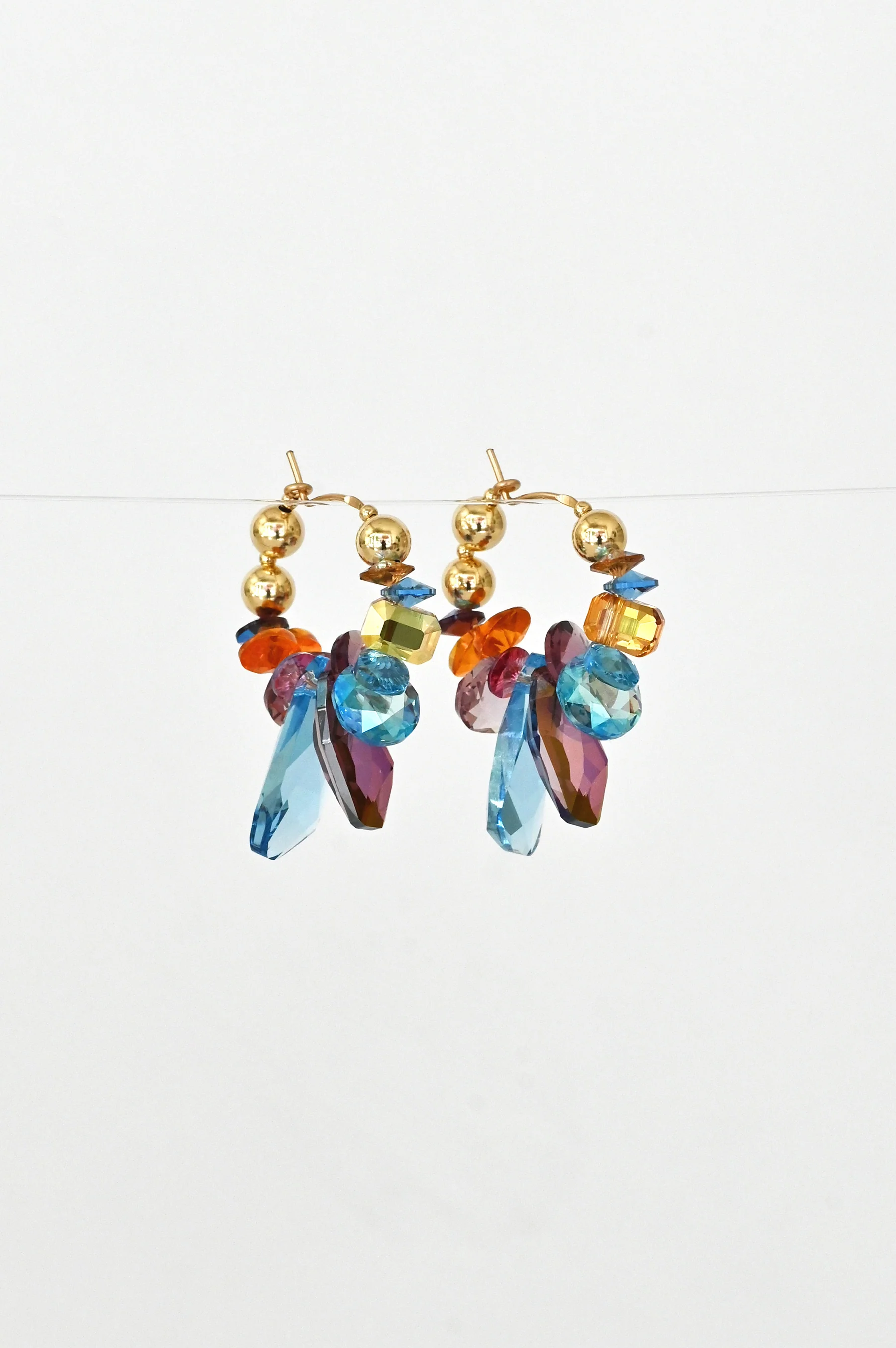 Abacus Row Primrose Earrings - No. 1