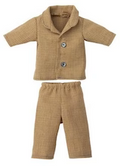 Maileg Pyjamas for Teddy Dad - Brown