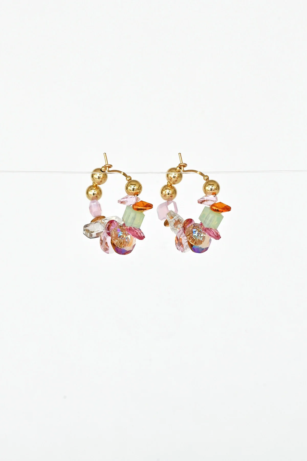Abacus Row Azalea Earrings - No. 18