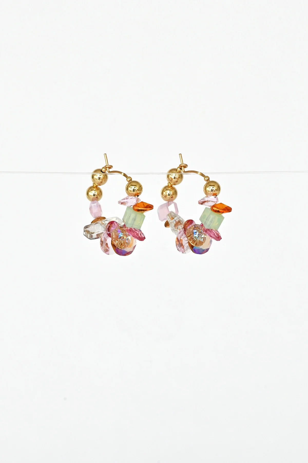 Abacus Row Azalea Earrings - No. 18