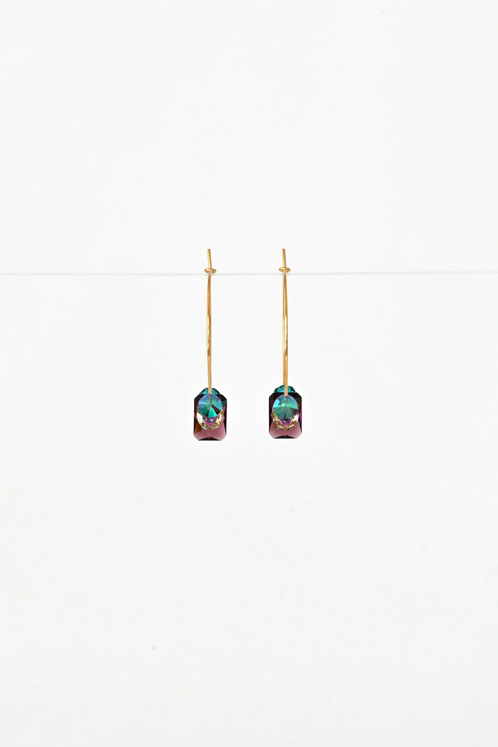 Abacus Row Wild Sweet Pea Earrings - No. 2