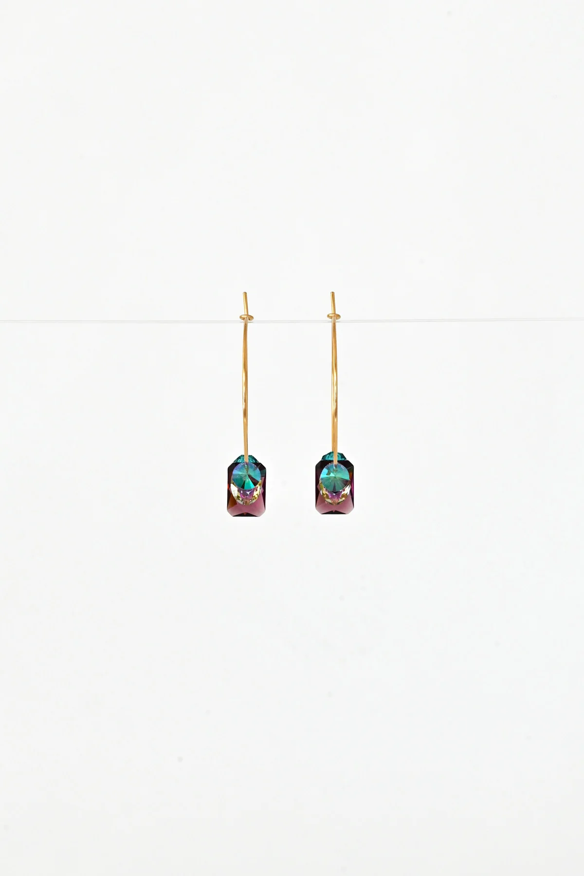 Abacus Row Wild Sweet Pea Earrings - No. 2