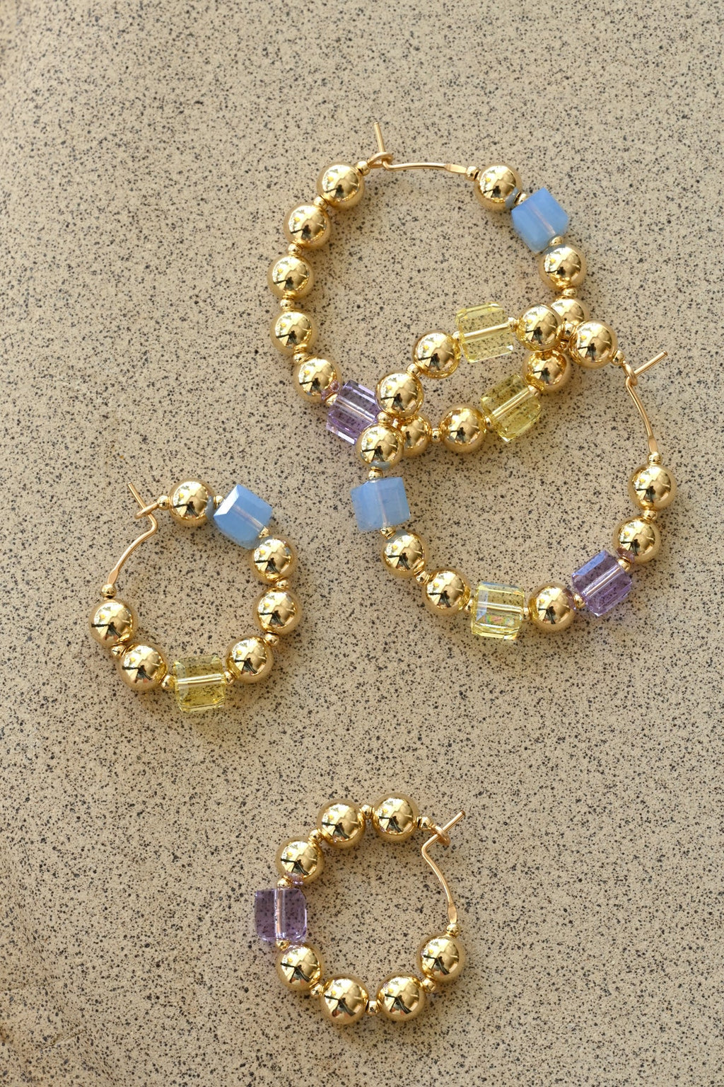 Abacus Row Daisy Earrings - No. 2 / Small