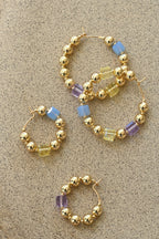 Abacus Row Daisy Earrings - No. 2 / Small
