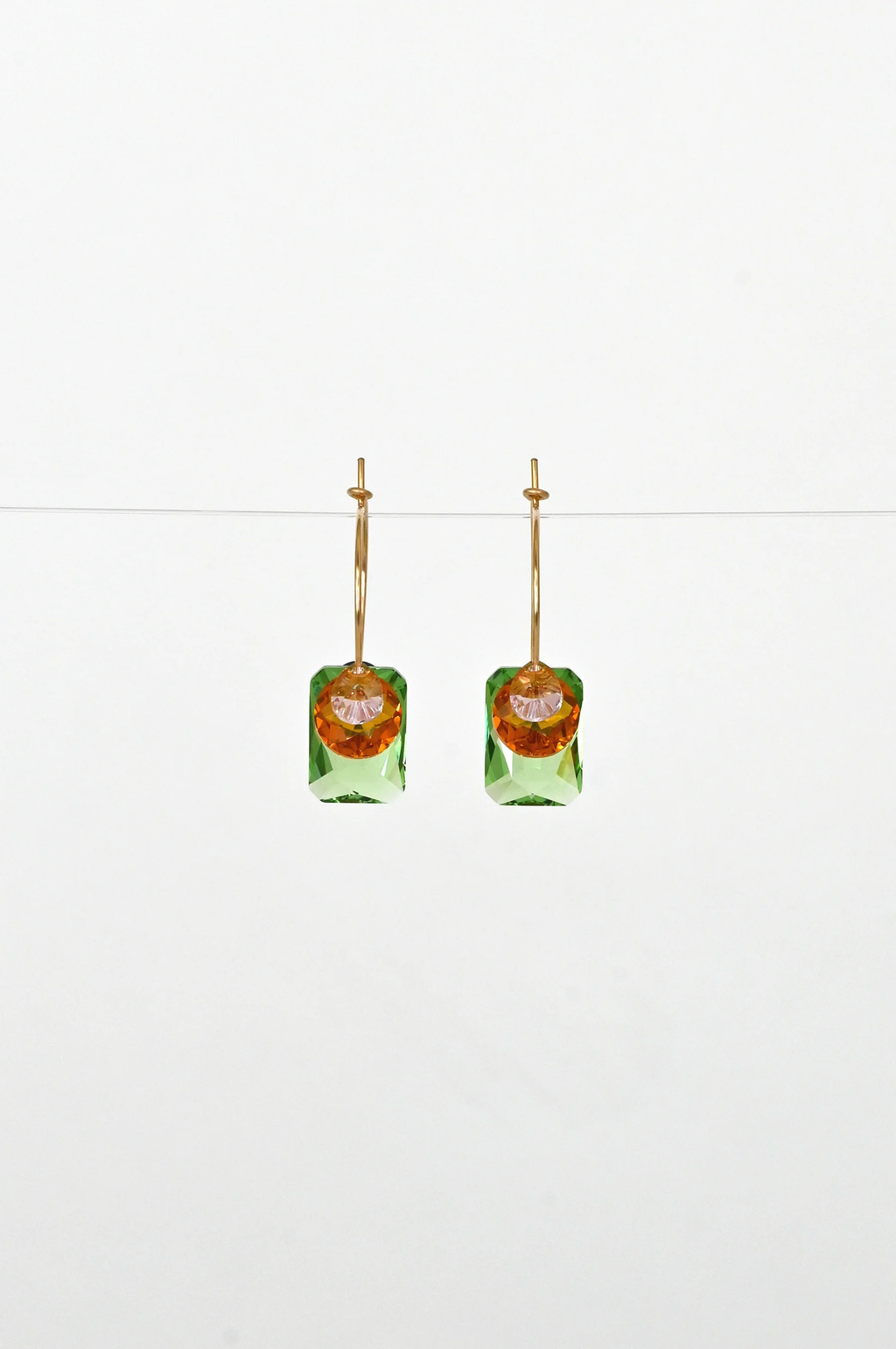 Abacus Row Sweet Pea Earrings - No. 33