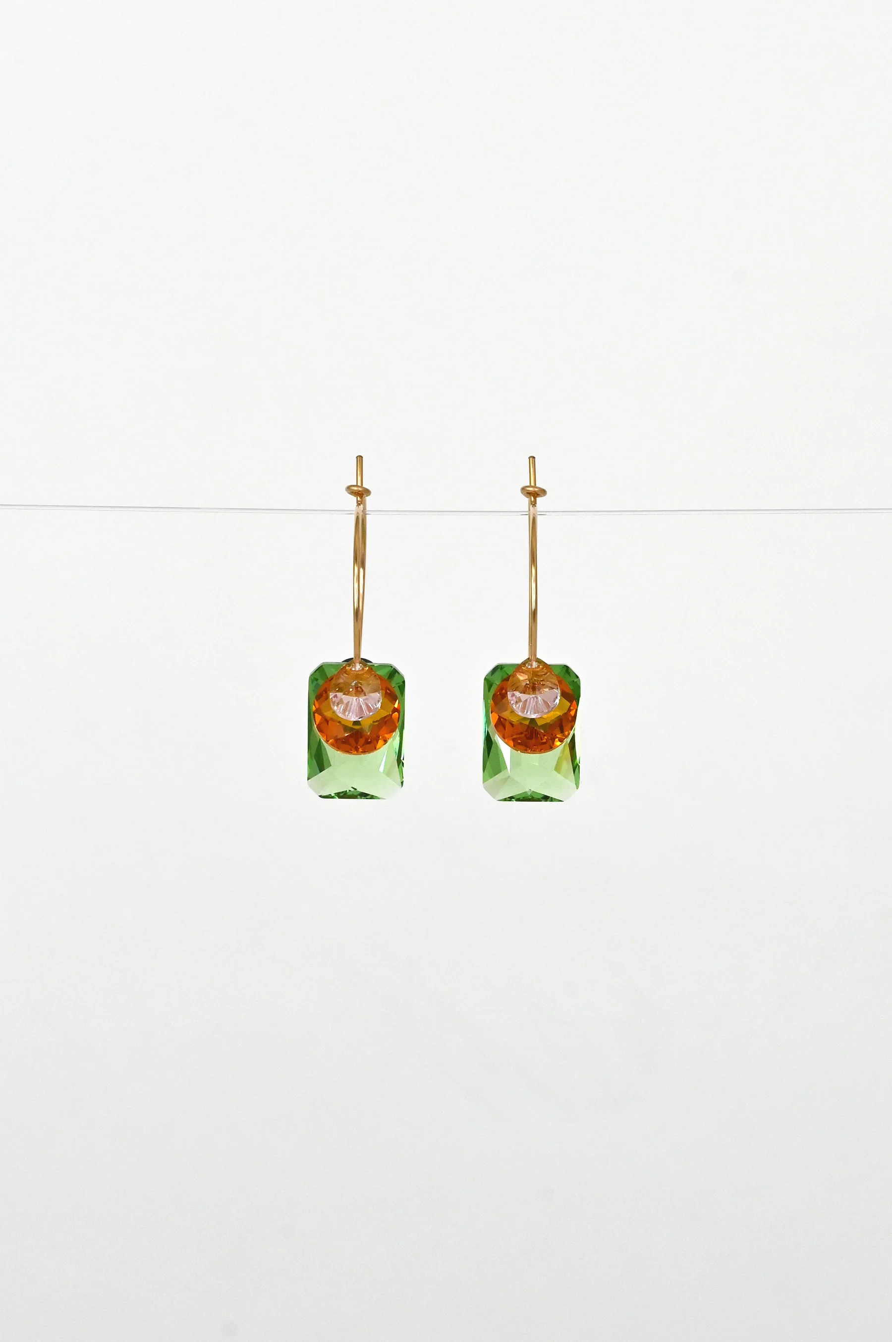 Abacus Row Sweet Pea Earrings - No. 33