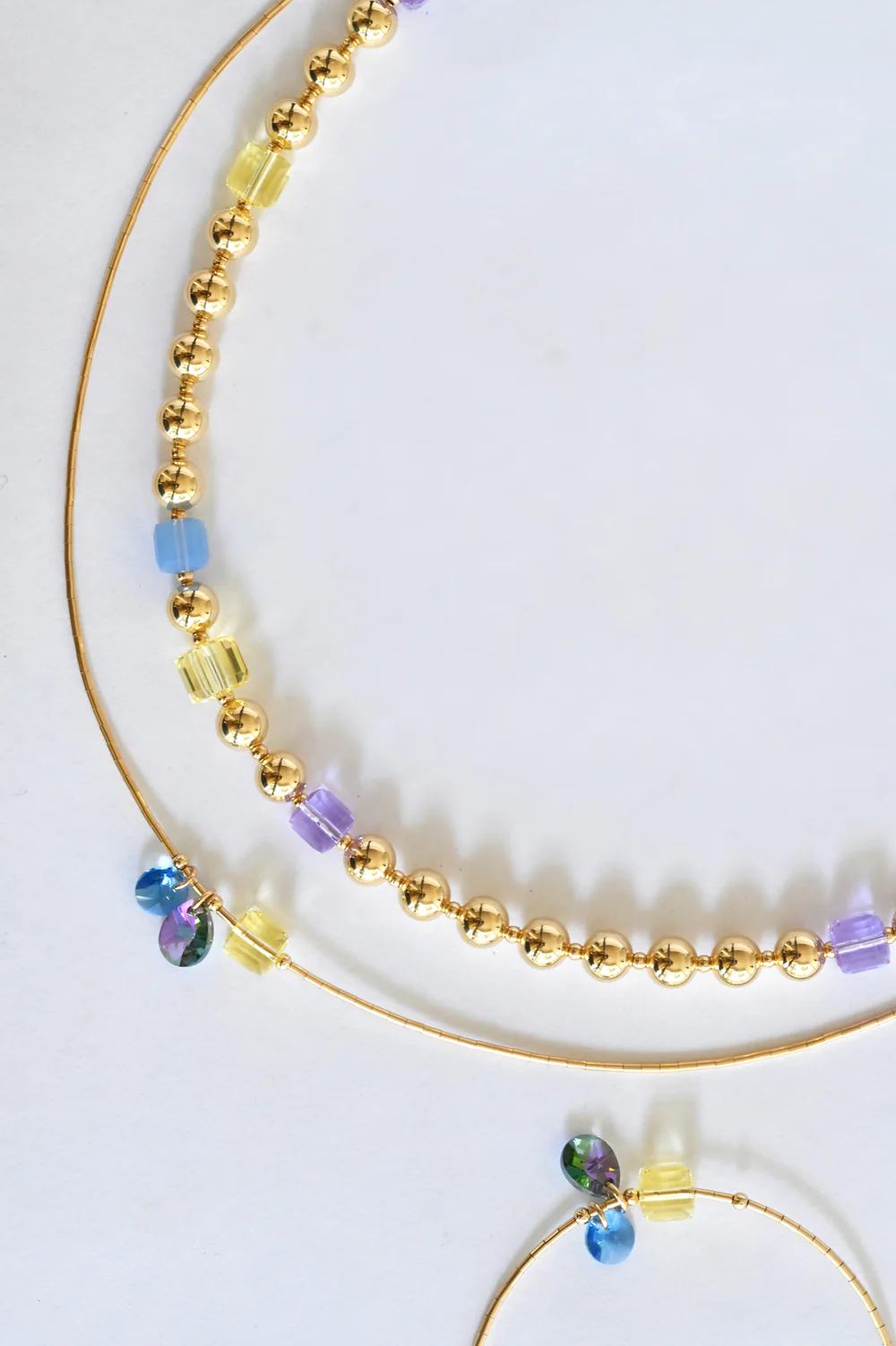 Abacus Row Daisy Chain Necklace - No. 2