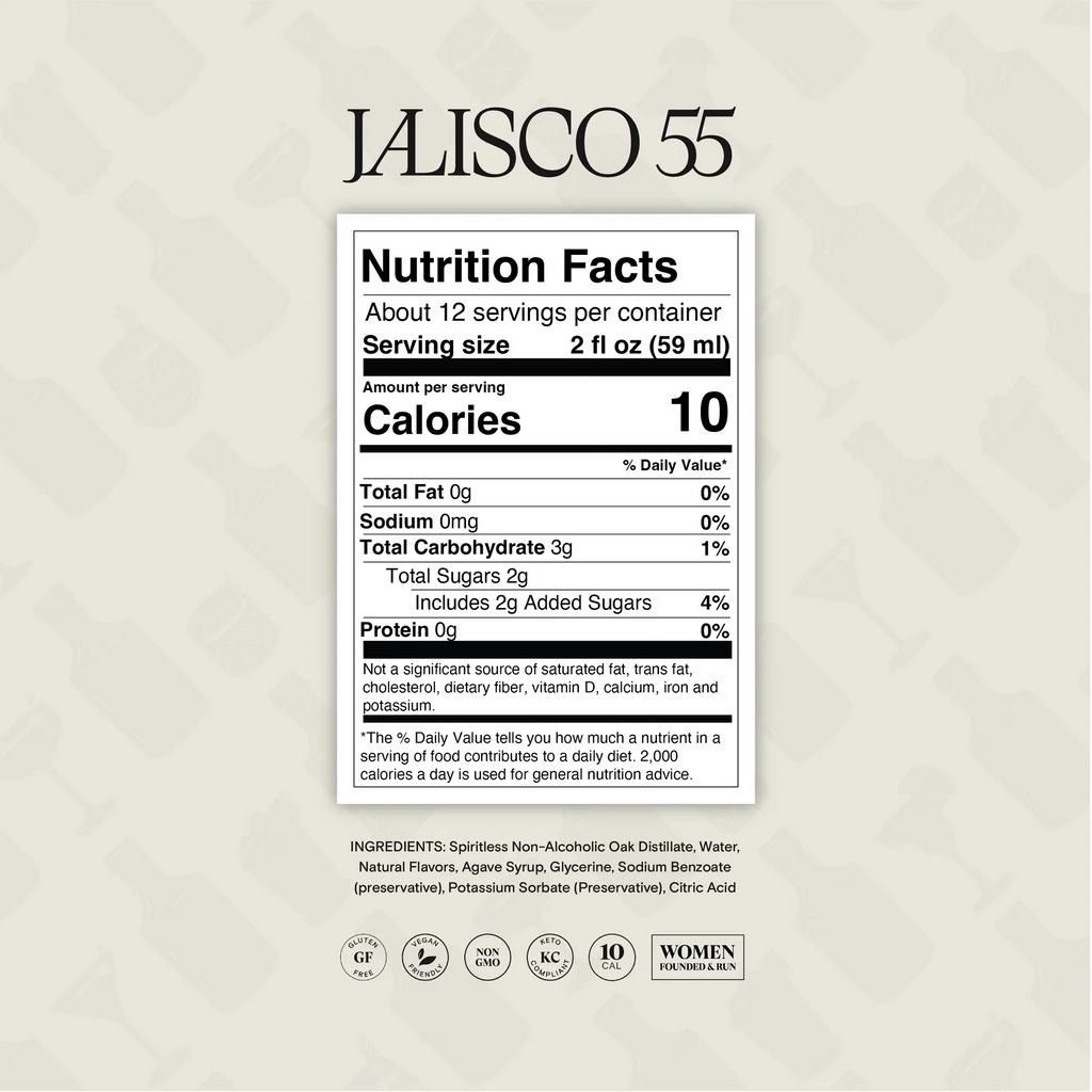 Spiritless Jalisco 55 Non-Alcoholic Tequila - 700mL