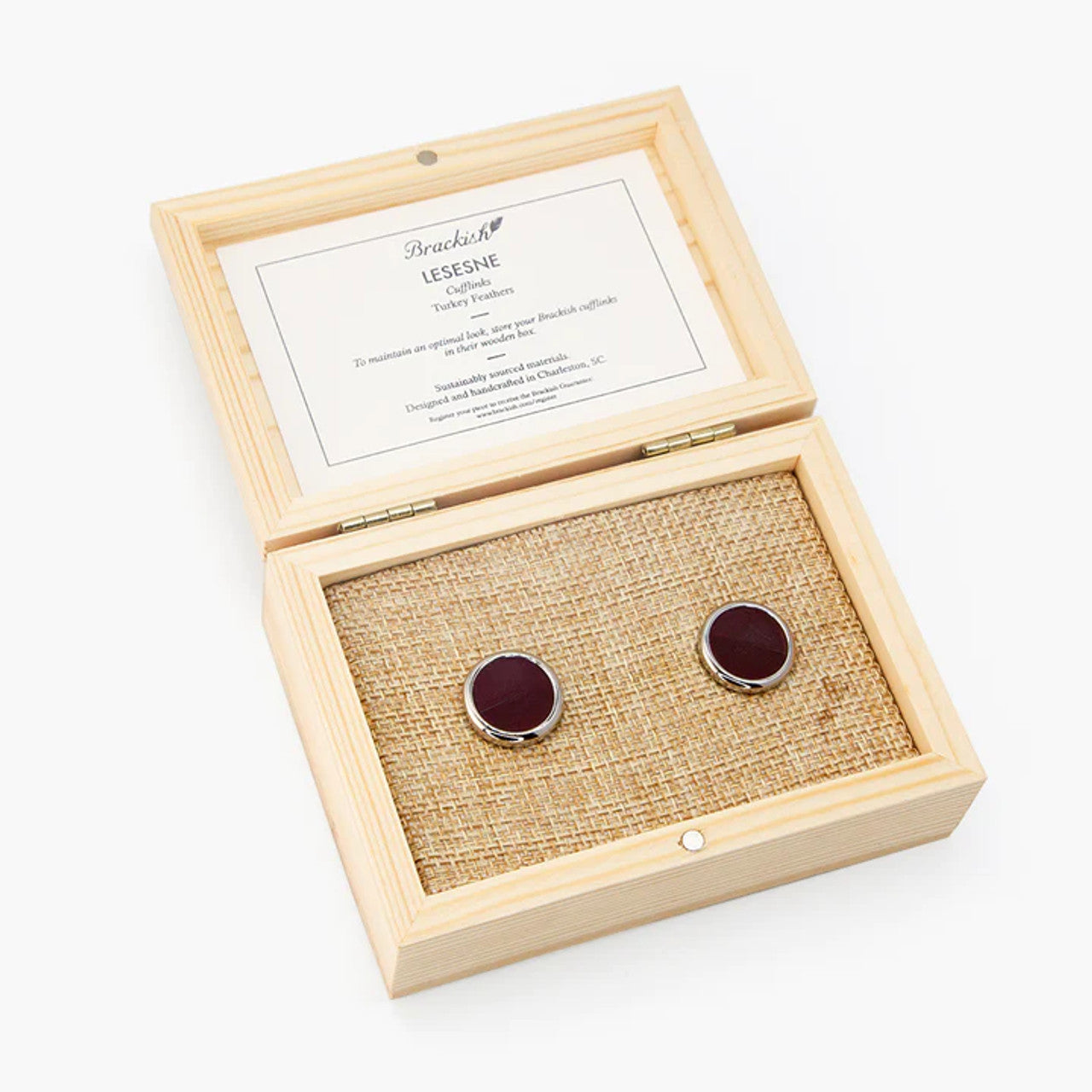 Brackish Cufflinks Lesesne