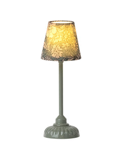 Maileg - Vintage Floor Lamp, Mouse - Dark Mint