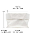 Uashmama Lollie Bag Storage Tray Medium | White
