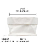 Uashmama Lollie Bag Storage Tray Medium | White