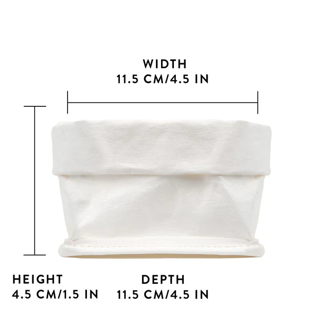 Uashmama Lollie Bag Storage Tray Medium | White