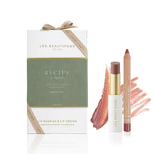 Load image into Gallery viewer, LÜK BEAUTIFOOD - Recipe of a Lipstick | Nude Rose Duo
