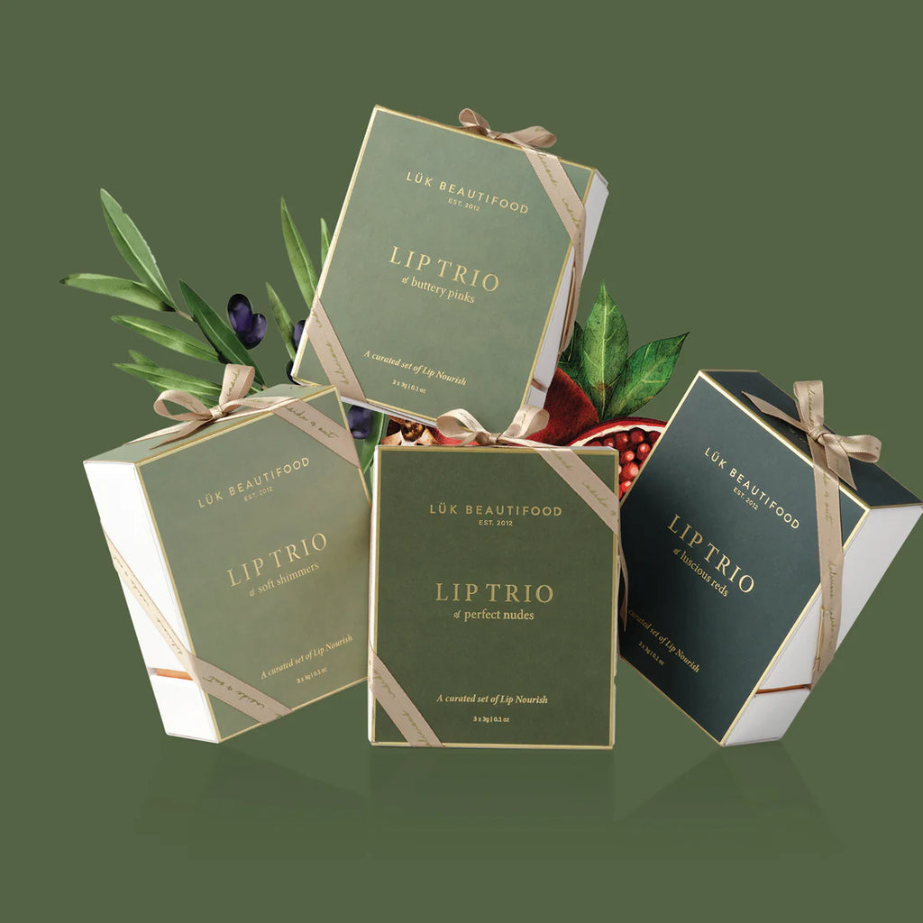 LÜK BEAUTIFOOD - Lip Trio | Luscious Reds
