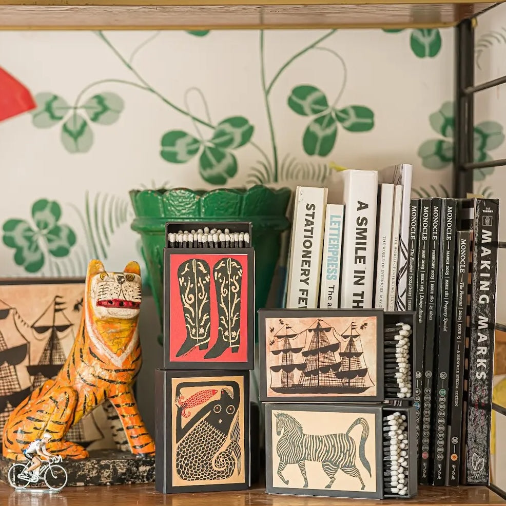 Archivist Keepsake Matchbox - Zebra