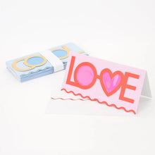 Load image into Gallery viewer, Meri Meri - Valentine&#39;s Glasses Cards
