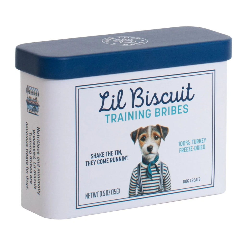 Piper Loop Pets - Lil Biscuit On-the-Go Training Tin | Freeze-Dried Turkey