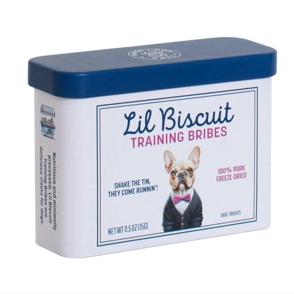 Piper Loop Pets - Lil Biscuit On-the-Go Training Tin | Freeze-Dried Pork