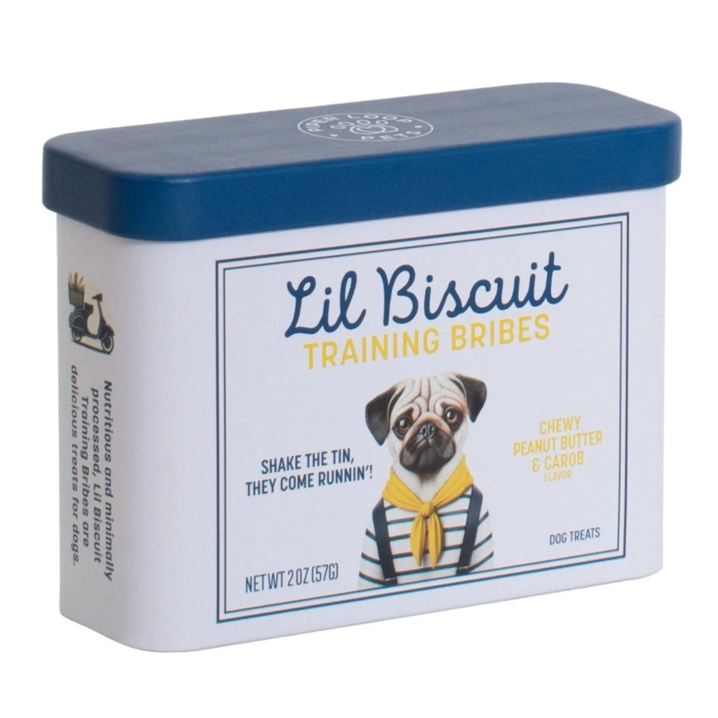 Piper Loop Pets - Lil Biscuit On-the-Go Training Tin | Chewy Peanut Butter & Carob