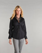 Claridge + King - The League Shirt in Pitch Black